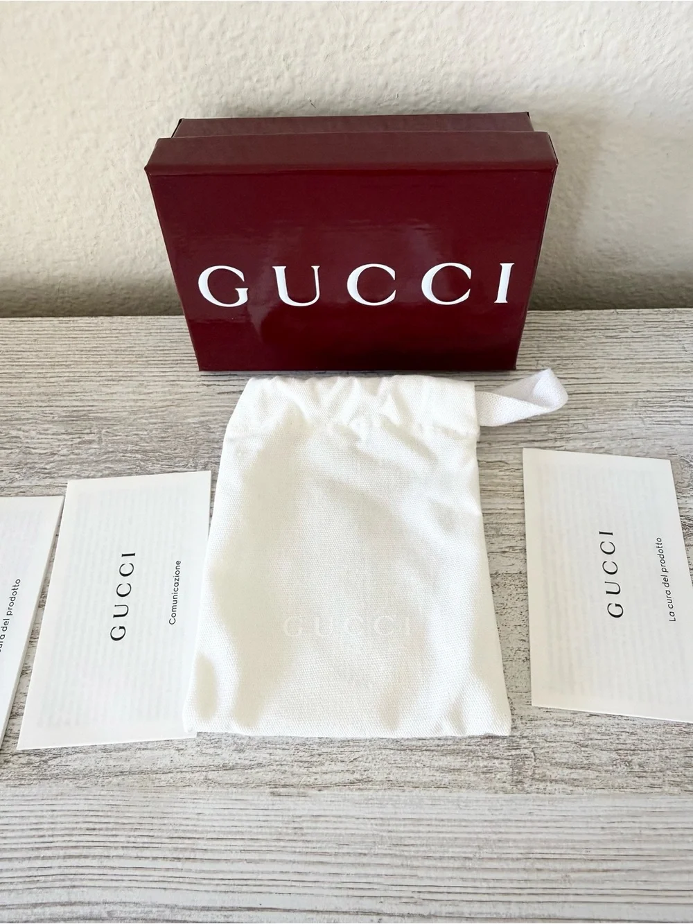 Gucci new box
